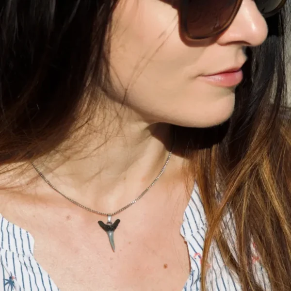 Shark-fossil-tooth-pendant